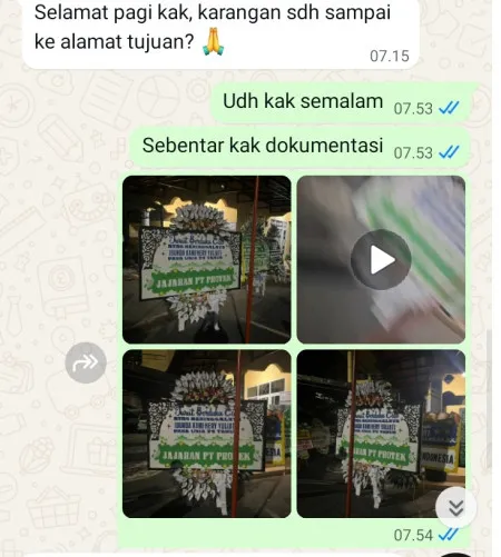 Pengiriman Papan Bunga Selamat Sentul City