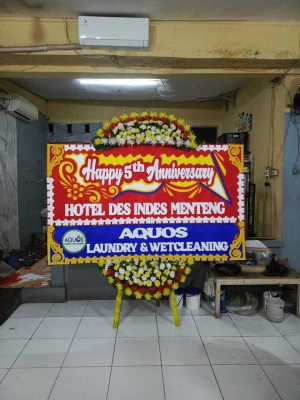 Papan Bunga di Sentul City