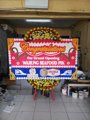 Papan Bunga di Sentul City